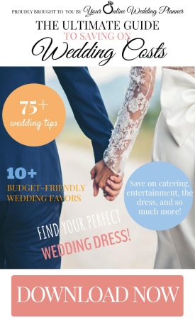 guide how to save on wedding costs free pdf download